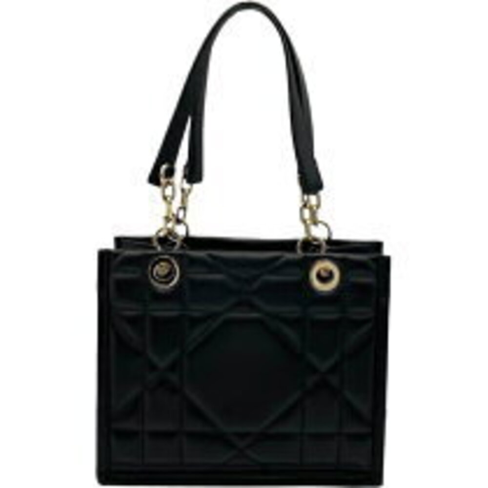 Dior Christian Leather Hardware Black Essential Tote Archicanage